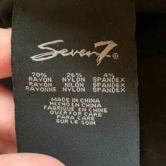 Seven7 Black Yoga Style Pants - Picture 11 of 11